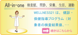 All_in_one（WELLNESS21の製品概要紹介）