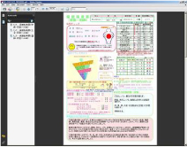 web保健指導ツールの指導画面